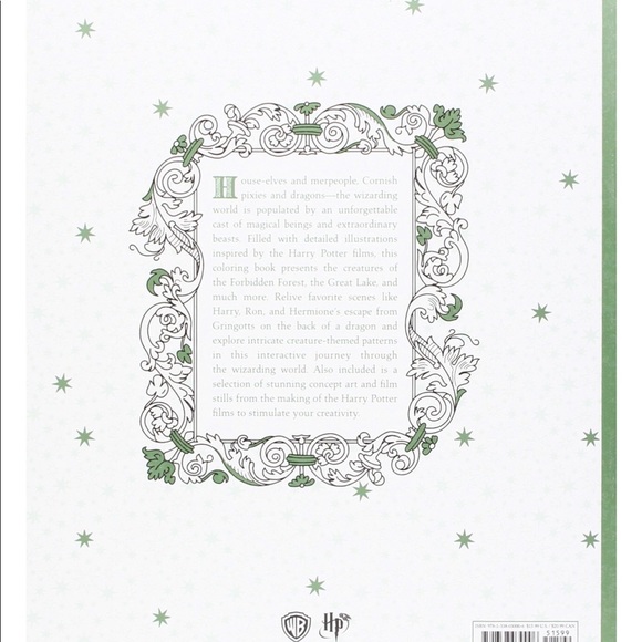 Harry Potter Magical Creatures Coloring Book - Picture 2 of 8